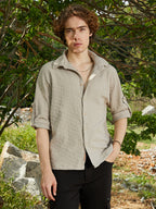 Campus Sutra Wavelength-Tactile Shirt