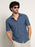 Campus Sutra Seamless Waffle Shirt