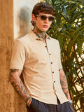 Campus Sutra Seamless Waffle Shirt