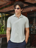 Campus Sutra Seamless Solid Shirt