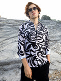 Campus Sutra Contrast-Fluid Shirt