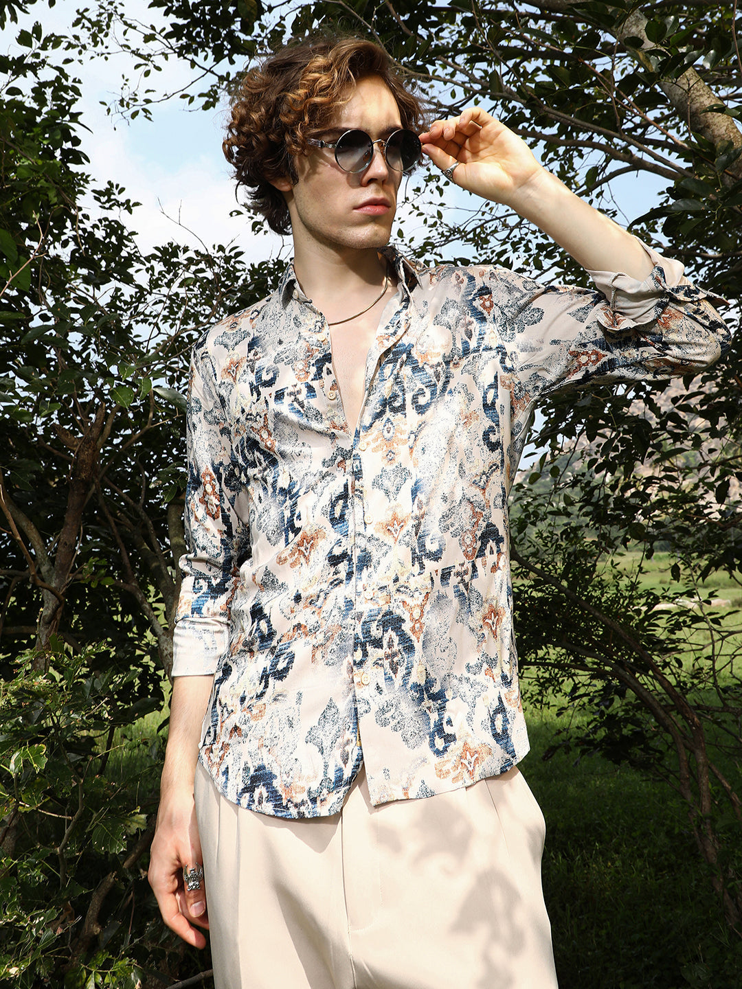Campus Sutra Artistis Fade Shirt