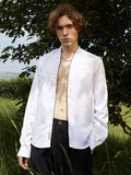 Campus Sutra Solid Culinary Shirt