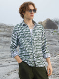 Campus Sutra Gravel Woven Shirt