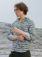 Campus Sutra Gravel Woven Shirt