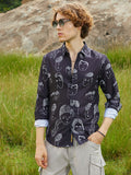 Campus Sutra Doodle Face Shirt