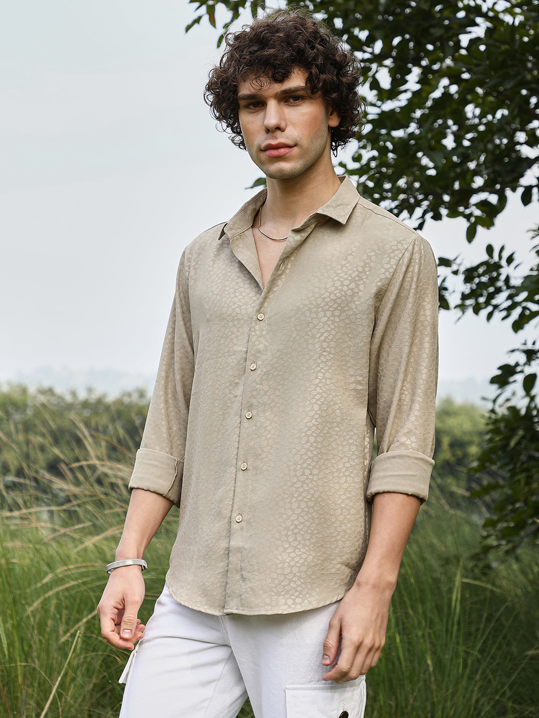 Campus Sutra Pavement Shirt