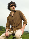 Campus Sutra Crimp-Tactile Shirt
