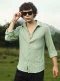 Campus Sutra Wicker-Tactile Shirt