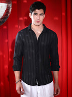 Campus Sutra Wicker-Tactile Shirt