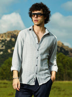Campus Sutra Wicker-Tactile Shirt