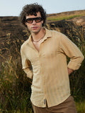 Campus Sutra Wicker-Tactile Shirt