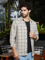 Campus Sutra BiGraph-Check Shirt
