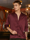 Campus Sutra Solid Cuban Shirt
