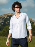 Campus Sutra Solid Relaxed Shirt