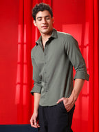 Campus Sutra Motif -Tactile Shirt