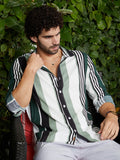 Campus Sutra Multitrack-Striped Shirt