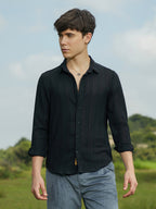 Campus Sutra Trough-Tactile Shirt