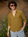 Campus Sutra Trough-Tactile Shirt