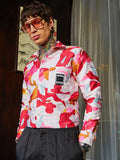 Campus Sutra Floral-Tactile Relaxed Shirt