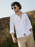 Campus Sutra Ellipse-Lined Shirt