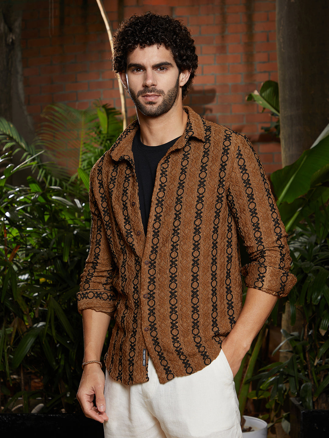 Campus Sutra XOXO-Tactile Shirt