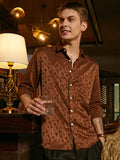 Campus Sutra Mozaic-Tactile Shirt