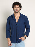 Campus Sutra Chevron-Loop Shirt
