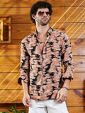 Campus Sutra Contrast-Scuff Shirt