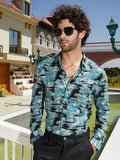 Campus Sutra Contrast-Scuff Shirt