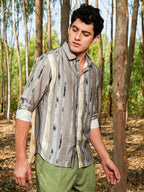 Campus Sutra Indie-Striped Shirt