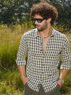 Campus Sutra Glen Check Shirt