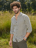 Campus Sutra Glen Check Shirt