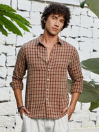 Campus Sutra Glen Check Shirt