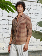 Campus Sutra Glen Check Shirt