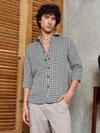 Campus Sutra Bi-Check Shirt