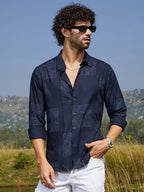 Campus Sutra Celtic-Block Shirt
