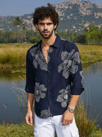 Campus Sutra Maxi-Flora Shirt