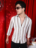 Campus Sutra Indie-Striped Shirt