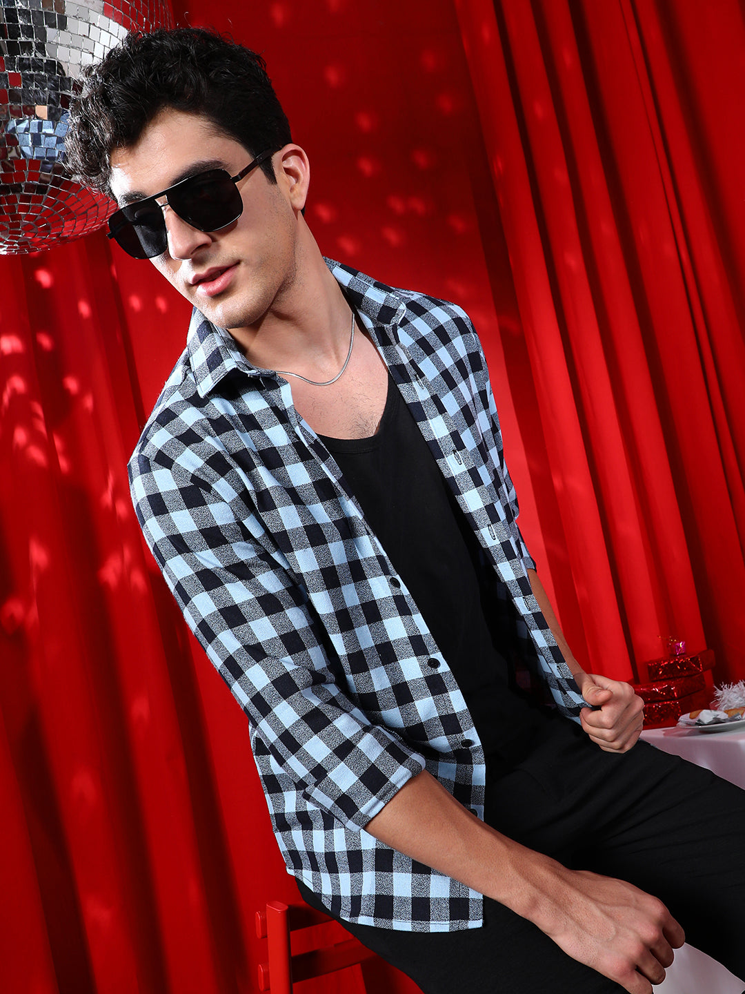 Campus Sutra Buffalo Relaxed Shirt