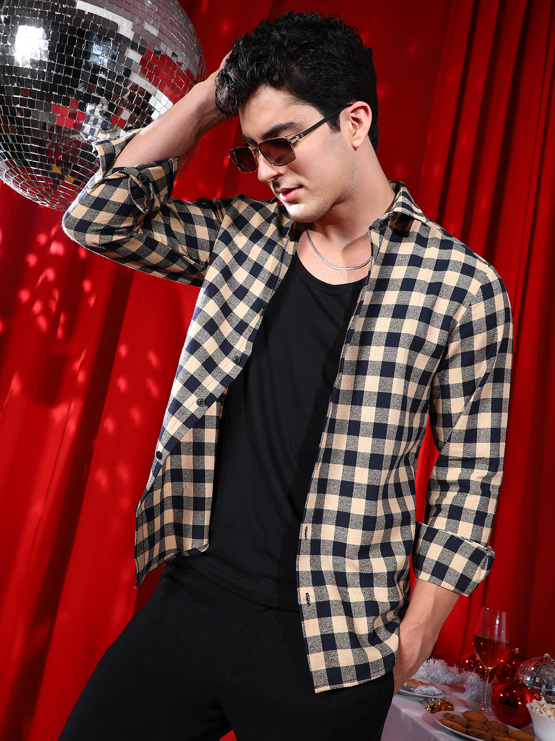 Campus Sutra Buffalo Relaxed Shirt