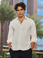 Campus Sutra Swirl-Tactile Shirt