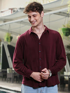 Campus Sutra Scale-Tactile Shirt