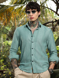 Campus Sutra Marquise-Panel Tactile Shirt