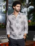 Campus Sutra Gloomy Daisy Shirt