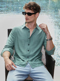 Campus Sutra Breezy Wrinked Shirt