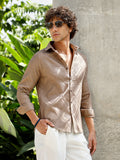 Campus Sutra Shard-Tactile Shirt