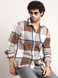 Campus Sutra Overlap Buffalo Shirt