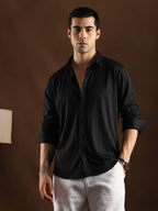 Campus Sutra Spiralknot-Tactile Shirt