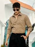 Campus Sutra Grid-Check Tactile Shirt